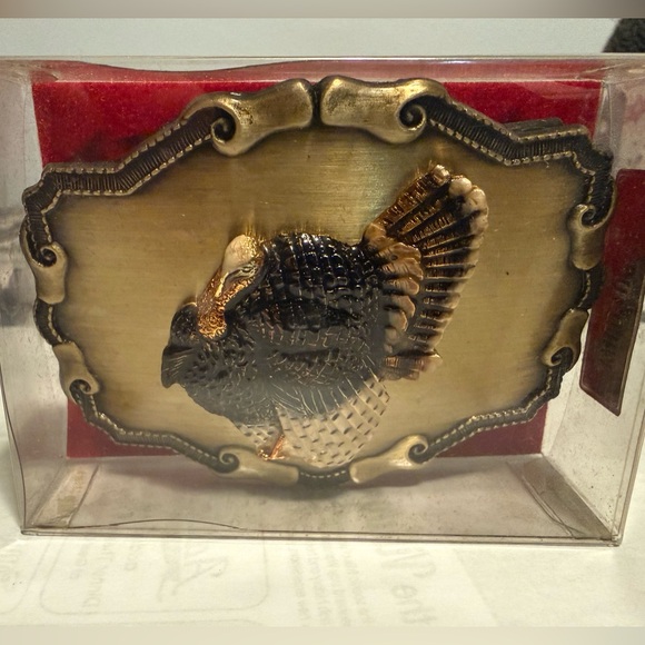 Other - Vintage Men’s Wild Turkey Belt Buckle